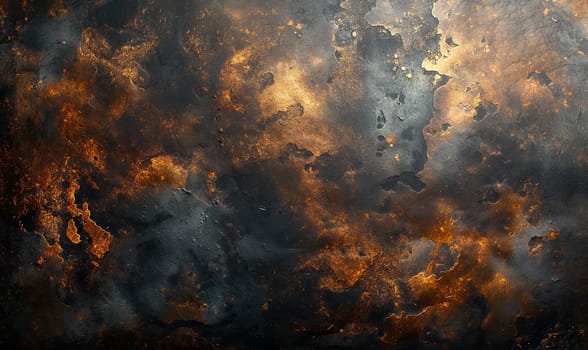 Creative dark bronze background with texture. Selective focus.