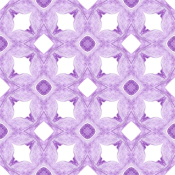 Mosaic seamless pattern. Purple flawless boho chic summer design. Textile ready interesting print, swimwear fabric, wallpaper, wrapping. Hand drawn green mosaic seamless border.