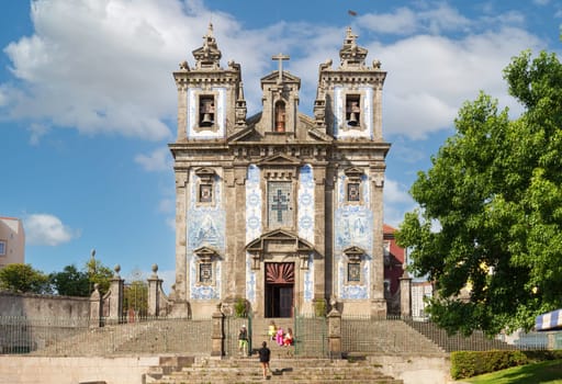 Photo of the Church of Saint Ildefonso in Porto, Portugal
