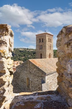 Church of Santa Maria del Castillo in Buitrago de Lozoya, view from the wall, Community of Madrid, Spain