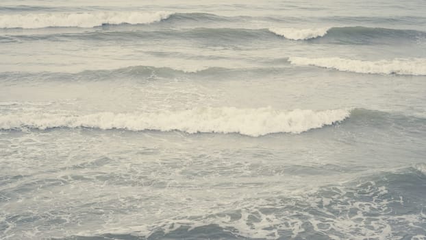 Real photo sea water waves, abstract background, nature power, pale grey light contrast matte more tone in stock.