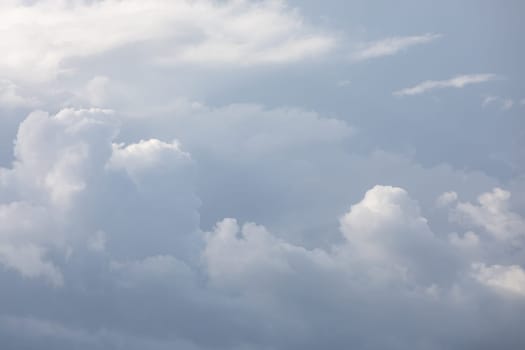 Abstract natural background. Beautiful white clouds 