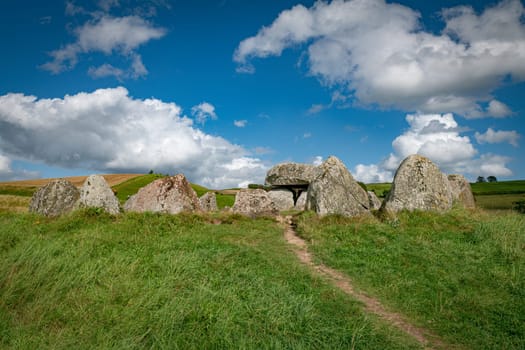 This is the largest stone circle in Denmark and is believed to date back to 3300 BC
