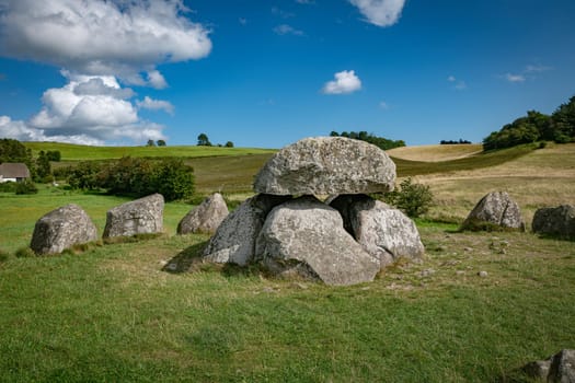 This is the largest stone circle in Denmark and is believed to date back to 3300 BC