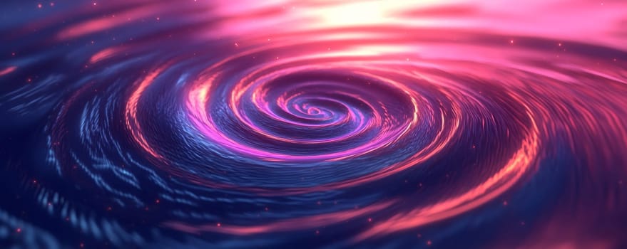 Vibrant swirling vortex with cosmic colors.