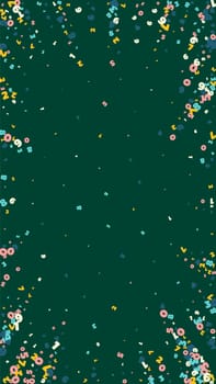 Falling letters of English language. Colorful childish flying characters of Latin alphabet. Foreign languages study concept. Back to school banner .