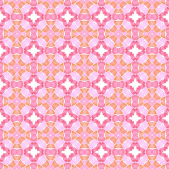 Oriental arabesque hand drawn border. Orange enchanting boho chic summer design. Textile ready stylish print, swimwear fabric, wallpaper, wrapping. Arabesque hand drawn design.