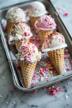 ice cream production, Generative AI, food