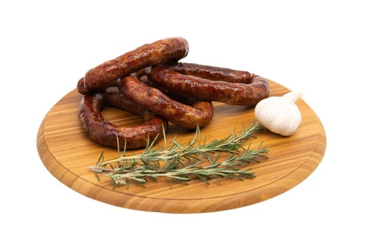 Cumberland sausage with Onion Rustic board