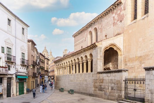 Romanesque church of San Martin in Segovia, Spain