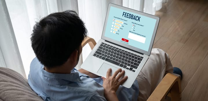 Customer feedback and review analysis by modish computer software for corporate business