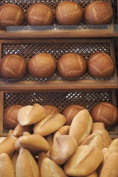 Organic Bread at Farmers Market in istanbul