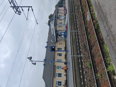 Lappeenranta, Finland, August 22 2024 - railway station view
