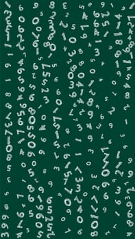 Scattered letters of latin alphabet. Colorful childish floating characters of English language. Foreign languages study concept. Back to school banner .
