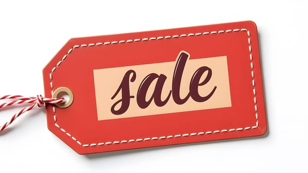 sale stylish tag mock up, generative ai. High quality photo