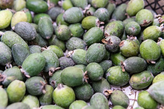 green organic market healthy raw background food tropical fruit sweet delicious nature feihua