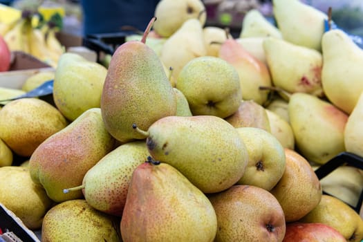 fruit agriculture fresh background copy space freshness closeup crop bunch food diet pear ripe