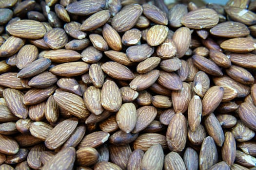 nutrition organic market food brown retail vegetarian nut snack raw seed natural background