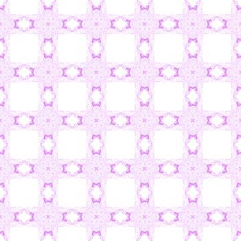 Textile ready magnetic print, swimwear fabric, wallpaper, wrapping. Purple mind-blowing boho chic summer design. Trendy organic green border. Organic tile.