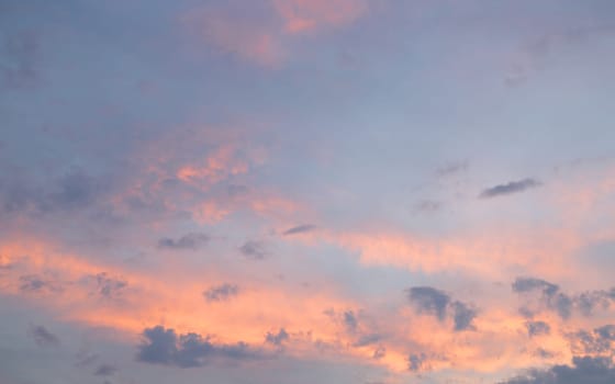 Low angle view to sky with clouds