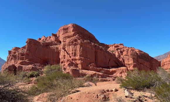Exotic landscapes of northern Argentina.Natural wallpaper.Used for promotions and advertisements for travel and tourism agencies. Ecological tourism.