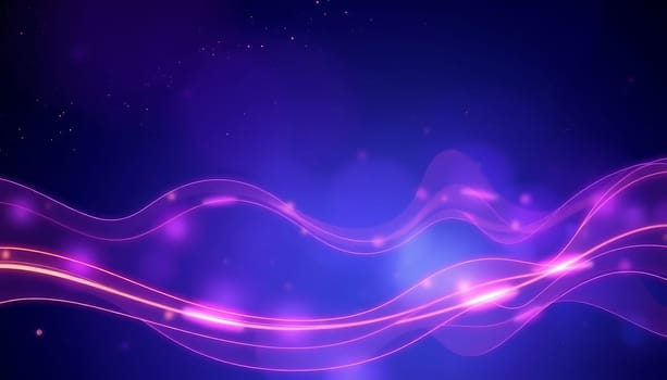 A vibrant abstract background featuring flowing lines in shades of purple and blue. The image is perfect for creating a sense of movement, energy, and futuristic design. Use it for websites, presentations, social media graphics, or any project requiring a dynamic and modern aesthetic. ,