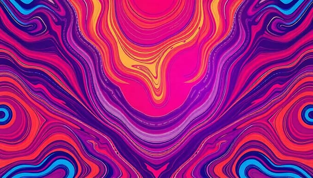 This vibrant and dynamic abstract background features swirling lines of purple, orange, and blue, creating a mesmerizing and captivating visual experience. The fluid and organic shapes evoke a sense of movement and energy, making it perfect for adding a touch of modern and artistic flair to any design project. Its bold colors and intricate patterns make it an ideal choice for website backgrounds, social media graphics, or even printed materials. The abstract nature of the design allows for a wide range of interpretations and applications, making it versatile and adaptable for diverse creative needs.