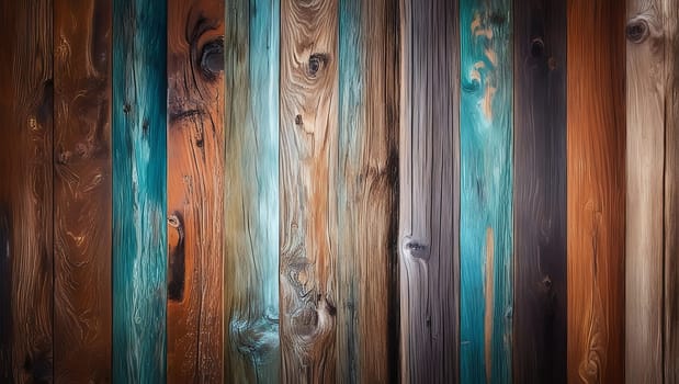 A high-resolution image featuring a close-up of various shades of wood planks arranged side by side, creating a beautiful and rustic backdrop. The wood grains and textures are visible, offering a natural and organic aesthetic. This image can be used for website backgrounds, brochures, or any project requiring a natural and rustic touch.,
