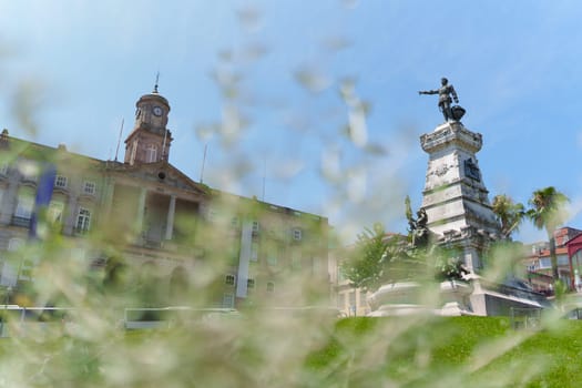 View of the Porto Stock Exchange Palace Building, Portugal