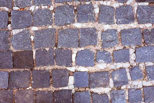 empty area for advertisements or text. Background Stone,Textured. ..Old abandoned paving stones.