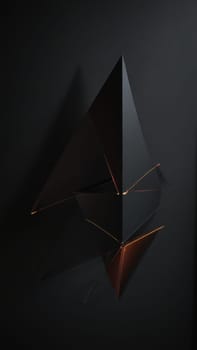 Vibrant lines intertwine and dance in a striking contrast against a black background, creating a captivating abstract formation that evokes a sense of energy and motion.