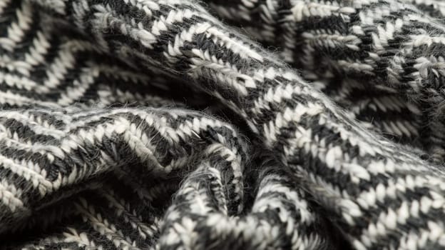Warm woolen plaid texture backdrop