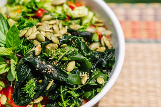 Energy of fresh raw vegetable healthy food, summer sunny mood.