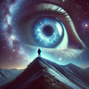 A Journey Through Time and Space: Man in the Face of the Universe