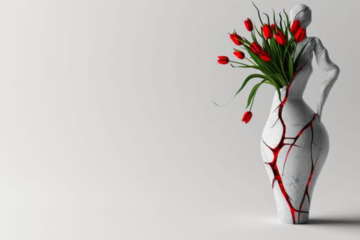 This is a clean and minimalist white background, making it ideal for a wide range of creative projects and designs