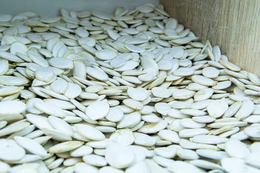 pumpkin green dry seed raw healthy isolated organic snack natural diet food ingredient
