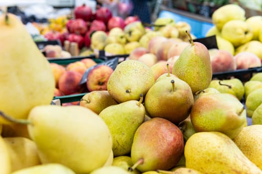diet organic green food freshness vegetarian pear ripe fresh healthy agriculture fruit background