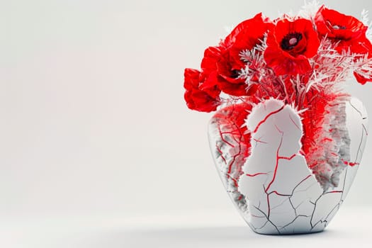 This is a simple and elegantly crafted composition that showcases a clean white background suitable for versatile use