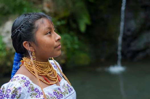 Embark on a journey to the very core of Ecuador's rich culture and its roots. It's a mesmerizing glimpse into the life of indigenous communities, set against the backdrop of Mother Nature's grandeur. High quality photo