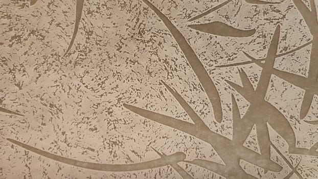 beige abstract background texture pattern, long leaves, autumn landscape nature plants. High quality photo