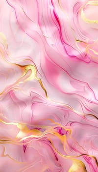 Beautiful pink and gold abstract waves design, perfect for backgrounds