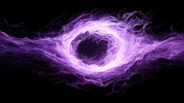 captivating purple liquid splash creates swirling vortex effect.