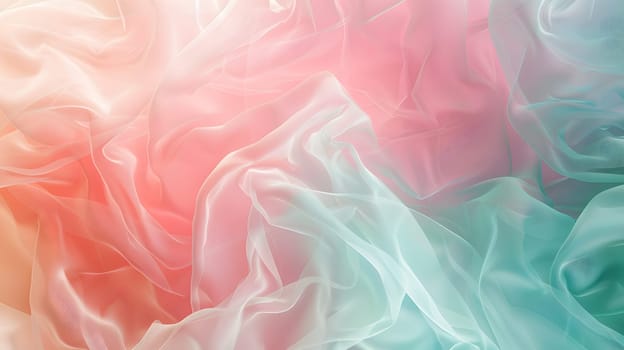 Gently flowing gradient pastel fabric texture, perfect for elegant backgrounds
