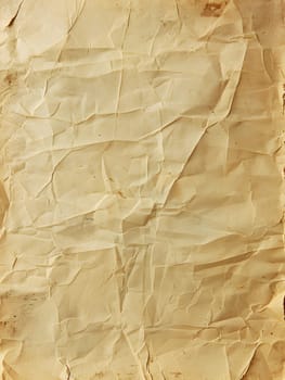 A distressed crumpled paper texture for vintage style designs and backgrounds