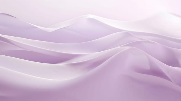 Elegant abstract purple waves, smooth lines and fluid curves on a soft backdrop.
