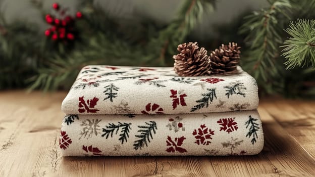Discover elegant kitchen towels adorned with delightful Christmas designs and vibrant motifs for the holiday season