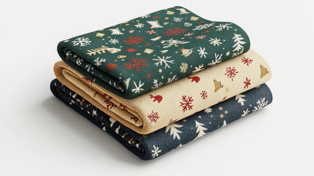 Discover elegant kitchen towels adorned with delightful Christmas designs and vibrant motifs for the holiday season