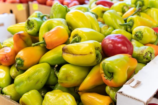 produce organic natural food healthy grocery fruit pepper ripe nutrition fresh market