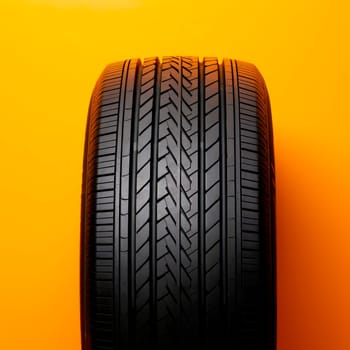 Car new tire close-up. minimalism. High quality photo