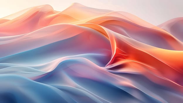 A closeup shot featuring a vibrant electric blue fabric with wavy patterns resembling water ripples or petals, set against a pristine white background